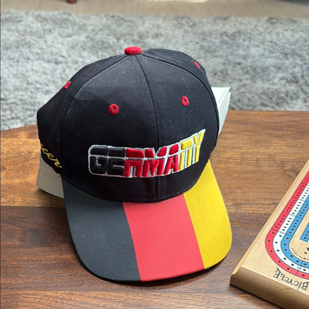 Germany Soccer BaseballCap